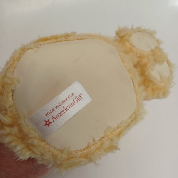 American Girl Doll Puppy Dog Honey Yellow 5" Golden Retriever Retired - Picture 6 of 10